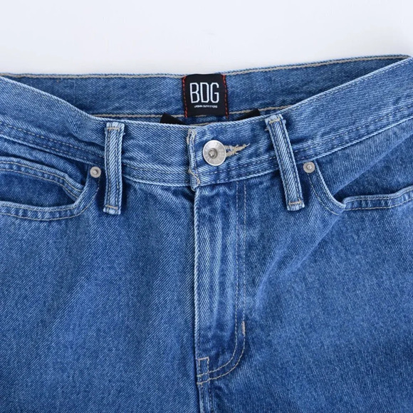 BDG Mid-Wash Straight Leg Denim Jeans Size 29/30 - Picture 9 of 11